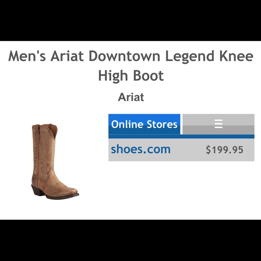 Nashville Ariat Cowboy boots